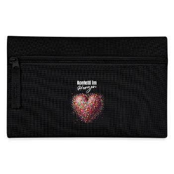 Carnival confetti in the heart of Cologne Cologne Alaaf - Pencil Case - black - Front