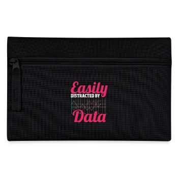 Analyst Datenerfassung Dateningenieur Daten - Federtasche - Schwarz - Vorne