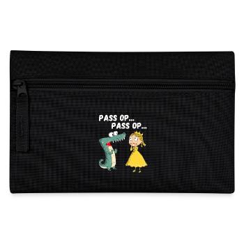 Carnaval Cologne Princesse Crocodile Kölle Alaaf - Trousse - noir - Devant