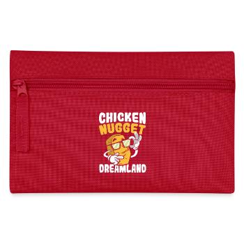 Chicken Nuggets Chicken Nugget Dreamland - Pencil Case - red - Front