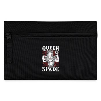 Lucky Poker Knight Queen Spade Jeu de cartes Casino - Trousse - noir - Devant