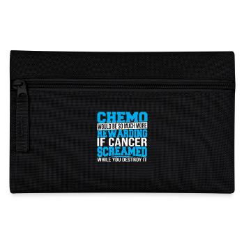 Chemotherapy Cancer Warrior - Pencil Case - black - Front