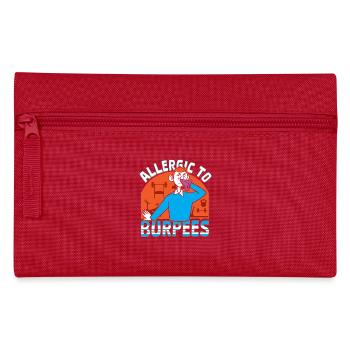 Burpees Training, Squat, Kardiotraining - Federtasche - Rot - Vorne