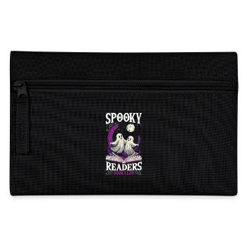 Readers Joy Bibliophiles Spooky Readers Book Club - Pencil Case - black - Front