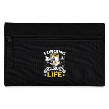 Power Blacksmith Metalforge Merch - Pencil Case - black - Front