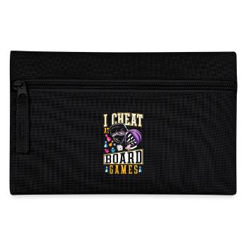 Play Dirty Game Night I Cheat at Board Games - Pencil Case - black - Front