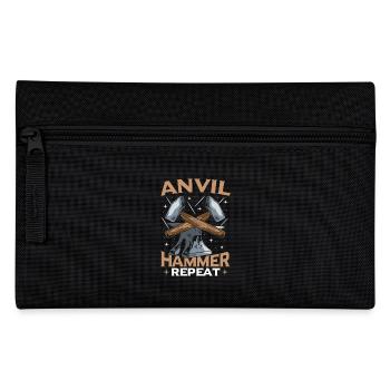 Craftsmanship Metalwork Blacksmithing - Pencil Case - black - Front