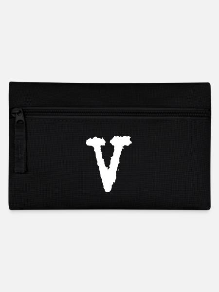 V - Federtasche - Schwarz