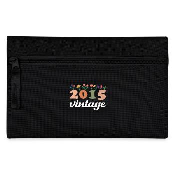 10 Années Vintage 2015 Anniversaire Fille - Trousse - noir - Devant