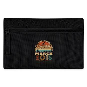 Mars 2015 Vintage Cadeau Anniversaire - Trousse - noir - Devant