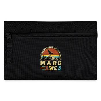 March 1995 Vintage Birthday Gift - Pencil Case - black - Front
