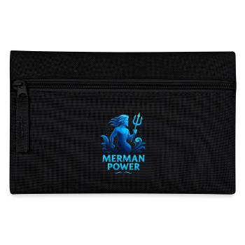 Merman Power - Federtasche - Schwarz - Vorne