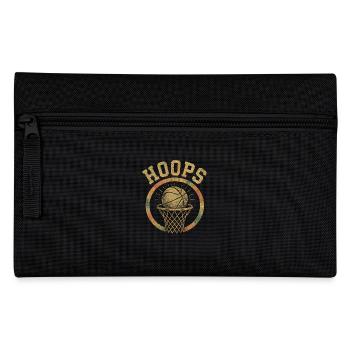 Hoops Basketball Sport Geschenkidee BBall - Federtasche - Schwarz - Vorne