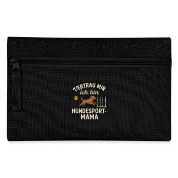 Dog Sport Mom Agility Dog Shirt Cadeau - Trousse - noir - Devant