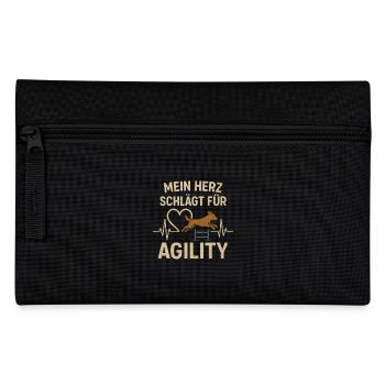 Chien Sport Agility Heart Beat Course Chien - Trousse - noir - Devant