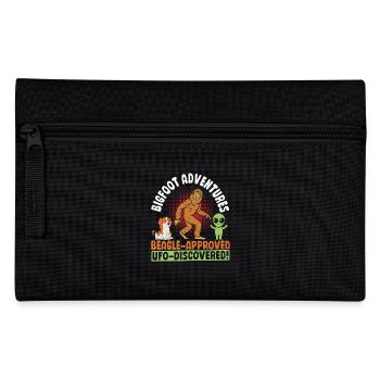 Approuvé par le Bigfoot Beagle, Beagle OVNI Bigfoot - Trousse - noir - Devant