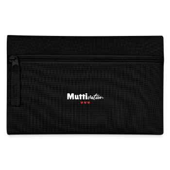 Maman Maman Mère Fête des Mères Motivation Drôle Coeur - Trousse - noir - Devant