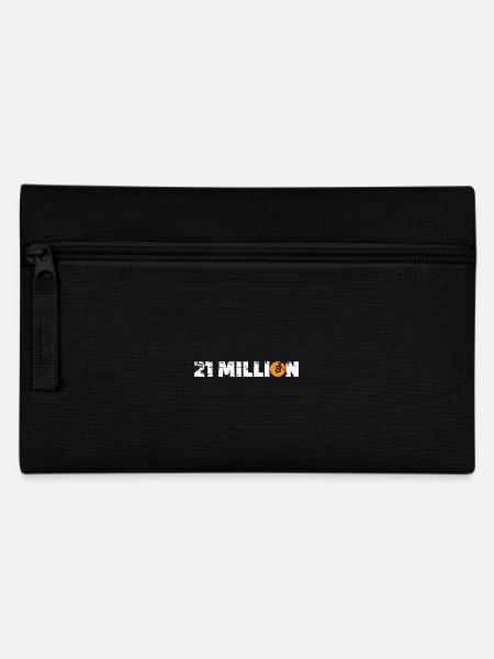 21 millions de crypto-monnaie Bitcoin - Trousse - noir