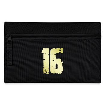 16 Number Vintage - Pencil Case - black - Front