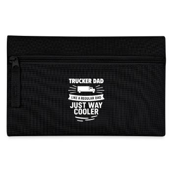 Trucker Dad – Einfach viel cooler - Federtasche - Schwarz - Vorne