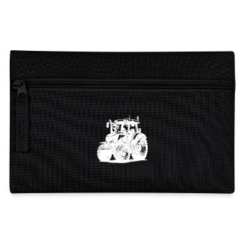 Large Acre Tractor Farm Machinery Tractor - Pencil Case - black - Front