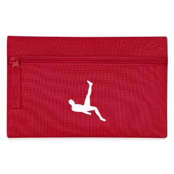 Fußballspieler Fallrückzieher Sport Geschenke - Federtasche - Rot - Vorne
