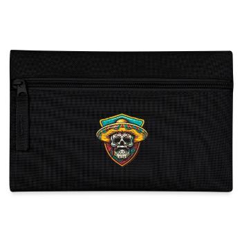 Mexican Skeleton Sombrero - Pencil Case - black - Front