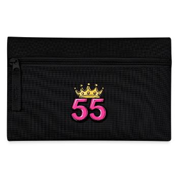 55 Number Crown - Pencil Case - black - Front