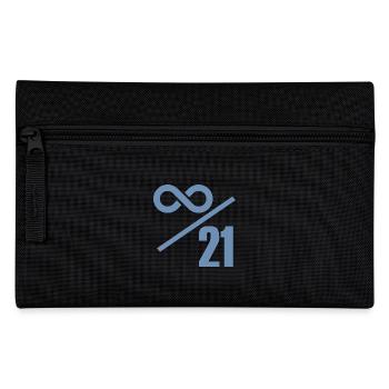 Bitcoin 21 Million Limit – Infinitely Valuable - Pencil Case - black - Front