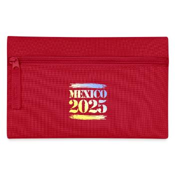 Mexico 2025 - Pencil Case - red - Front