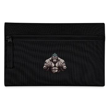 Gorilla Muscles - Pencil Case - black - Front