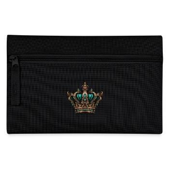 Crown Symbol - Pencil Case - black - Front