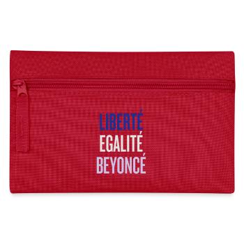 LIBERTE EGALITE BEYONCE - Trousse - rouge - Devant