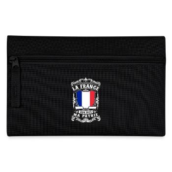 La France - Mon Pays - Ma Patrie - Pencil Case - black - Front