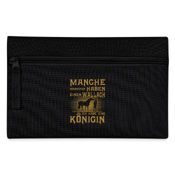 wallach - Federtasche - Schwarz - Vorne