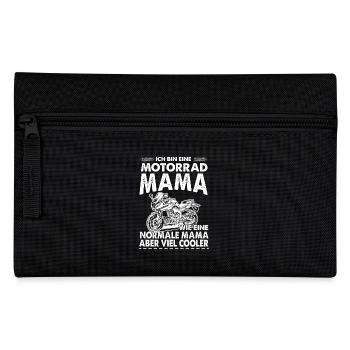 Motorrad Mama - Federtasche - Schwarz - Vorne