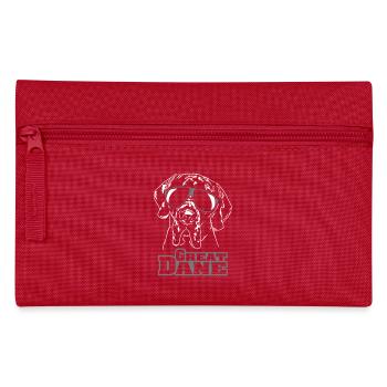 GREAT DANE cool - Federtasche - Rot - Vorne