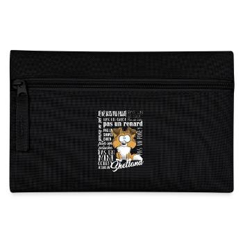 Je Suis Shetland - Fauve FR - Trousse - noir - Devant
