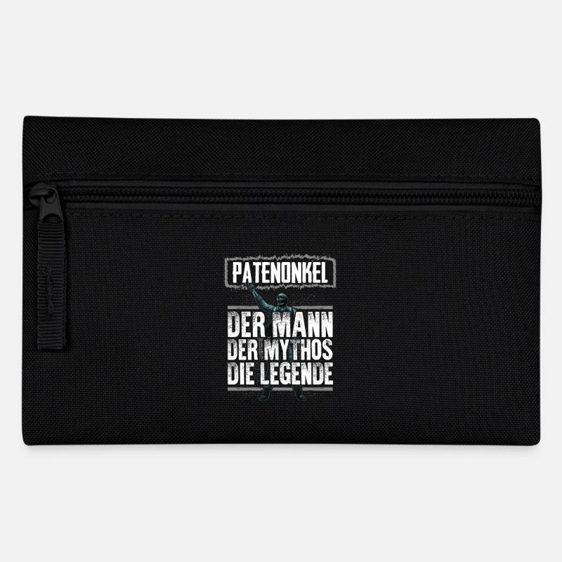 PATENONKEL - Mythos - Federtasche - Schwarz