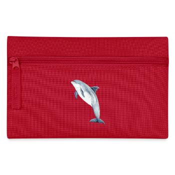 Bottlenose dolphin - Bottlenose dolphin - Grand dauphin - Pencil Case - red - Front