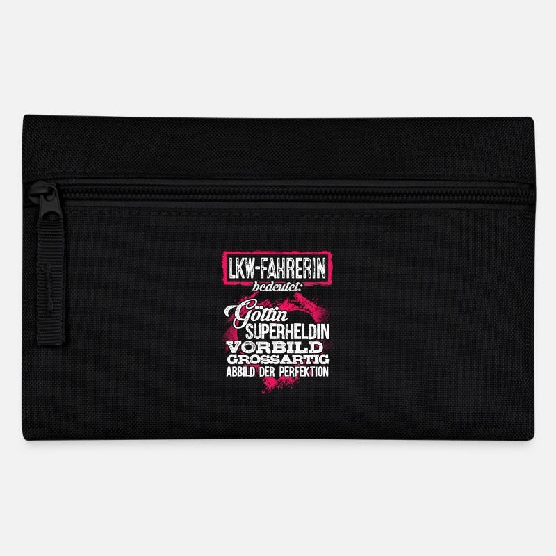LKW-FAHRERIN - Duden - Federtasche - Schwarz