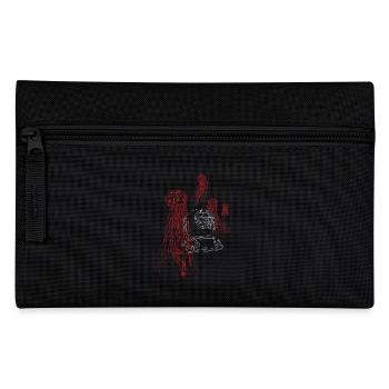 Mute cry from the sea, in white / red - Pencil Case - black - Front
