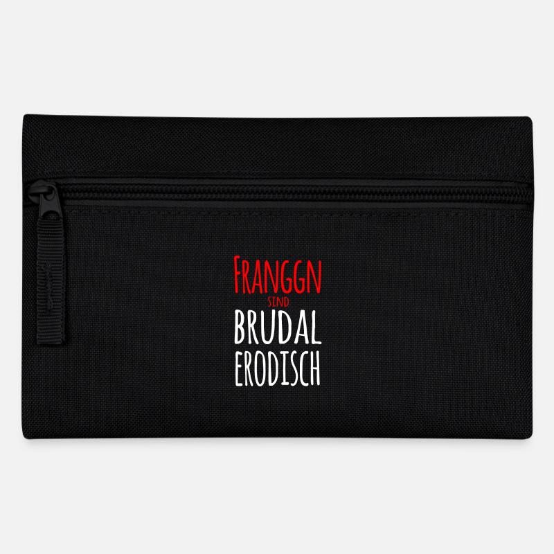 brudal erodisch - Federtasche - Schwarz