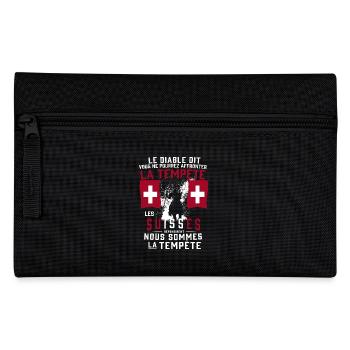 Tempête Suisses - Trousse - noir - Devant