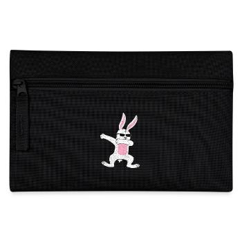 Dabbing Easter Bunny Easter Gift Gift Idea - Pencil Case - black - Front
