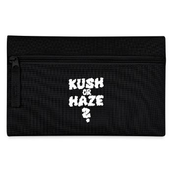 Kush or Haze - Federtasche - Schwarz - Vorne