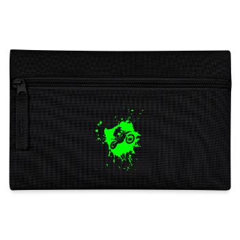 Motocross - Federtasche - Schwarz - Vorne