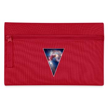 Galaxy - Space - Stars - Cosmic - Art - Universe T - Federtasche - Rot - Vorne
