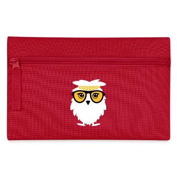 wise owl - Trousse - rouge - Devant