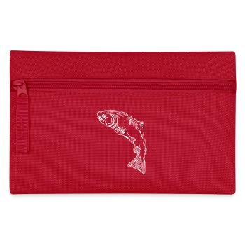 Lachs - Federtasche - Rot - Vorne